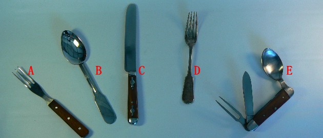 knife, Fork and Spoons